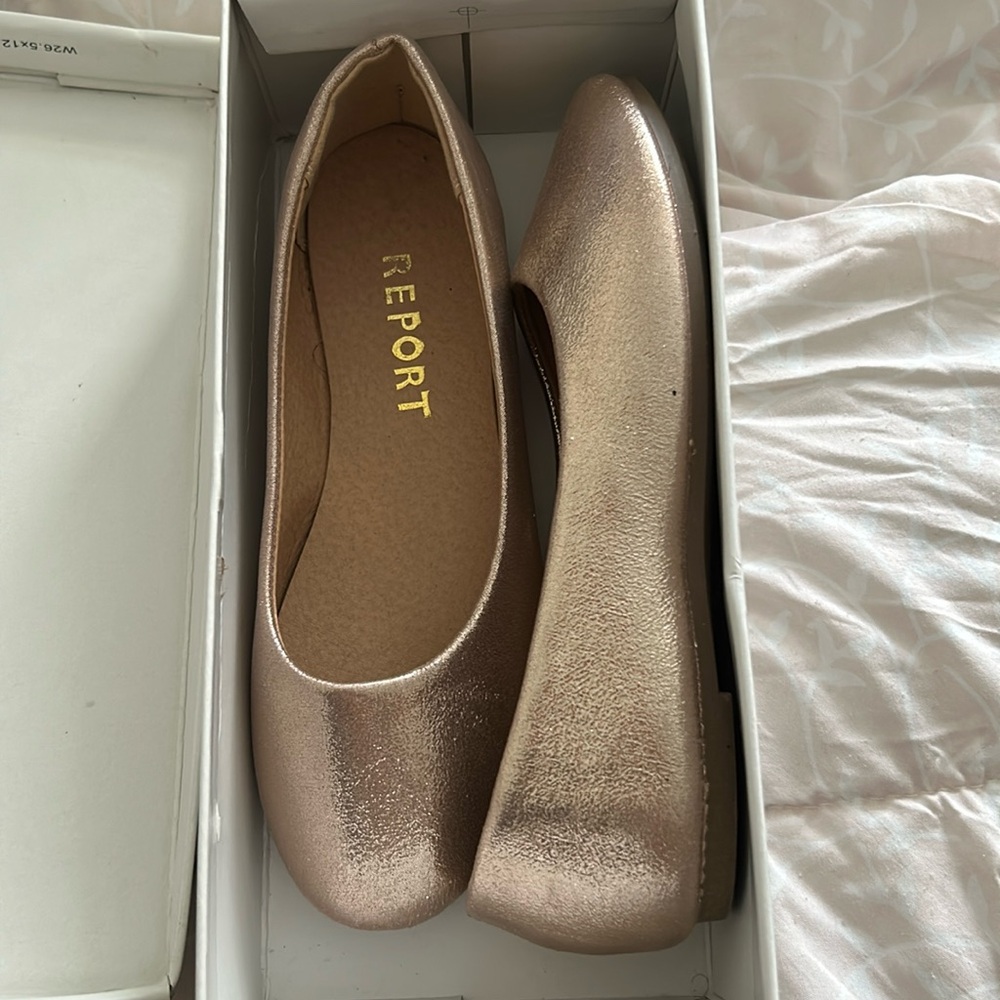 REPORT “Wensley” Ballet Flats, size 3, Pre-owned